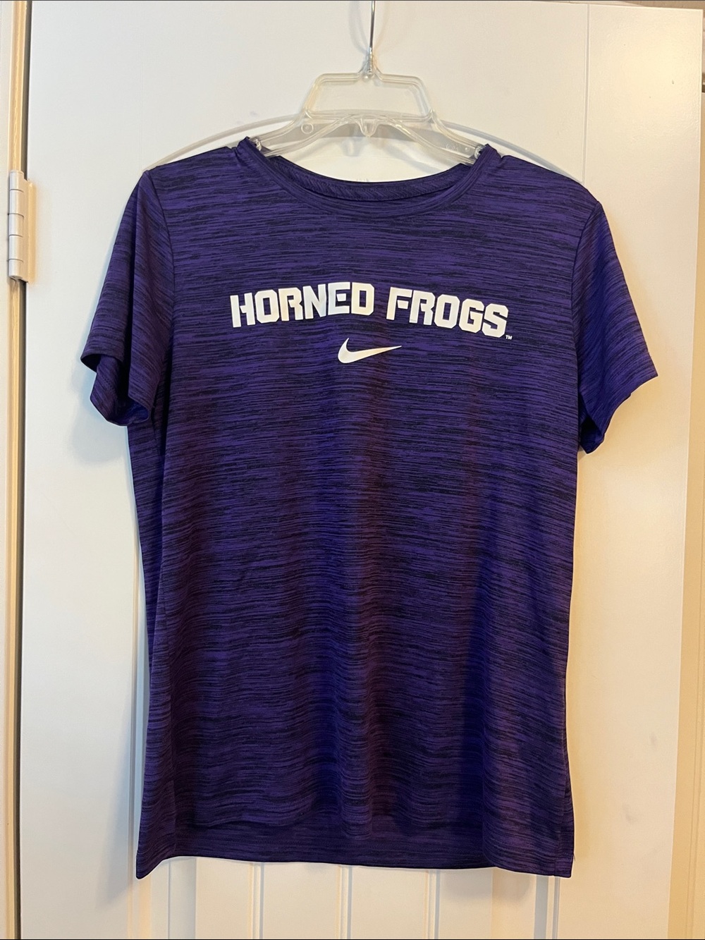 Nike Purple TCU Horned Frogs Tee
